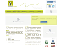 Tablet Screenshot of humantalent-consulting.com.mx